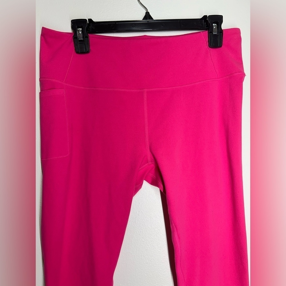 tasc Sculptive 7/8 Pocket Legging‎ Pink Size XL EUC - Picture 2 of 16